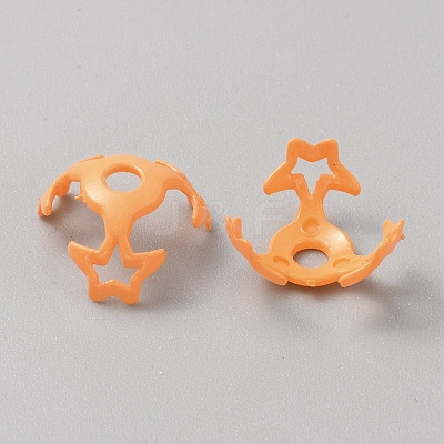 Hollow Acrylic Beads Caps DIY-WH20002-29B-1