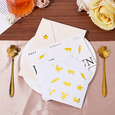PVC Plastic Self-Adhesive Stickers STIC-WH20002-04B-1