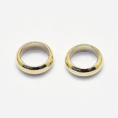 Long-Lasting Plated Brass Spacer Beads X-KK-K193-090G-NF-1