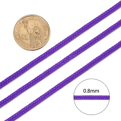 Braided Nylon Thread NWIR-R006-0.8mm-676-1