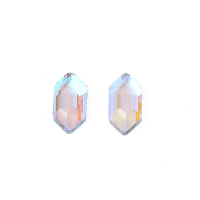 Glass Rhinestone Cabochons MRMJ-N027-018B-1