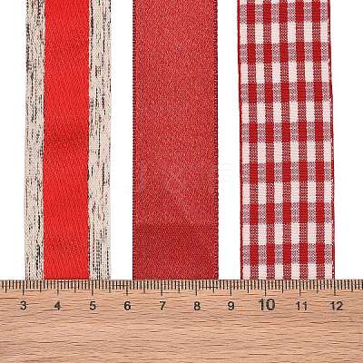 9 Yards 3 Styles Polyester Ribbon SRIB-A014-A03-1