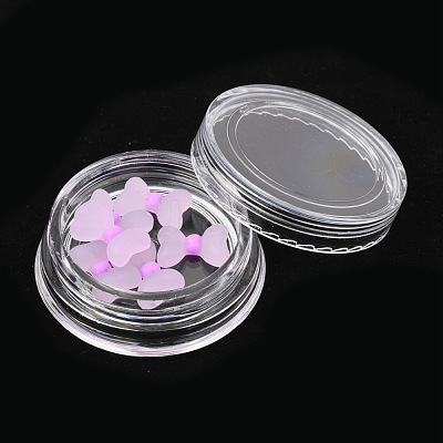 Frosted Plastic Cabochons Nail MRMJ-I001-01G-1