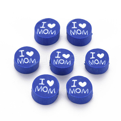 Handmade Polymer Clay Beads CLAY-T019-11C-1