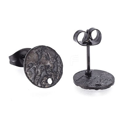 304 Stainless Steel Stud Earring Findings STAS-M228-T01-04B-1