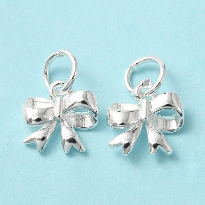 Rack Plating Brass Charms KK-C020-14S-1