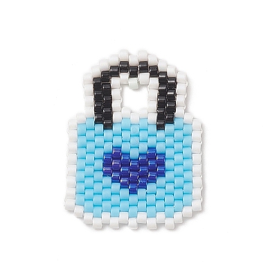 2Pcs 2 Style Handmade MIYUKI Japanese Seed Beads PALLOY-MZ00015-1