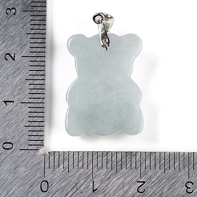 Natural Jadeite Carved Pendants G-F768-02-1