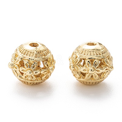 Alloy Hollow Beads X1-PALLOY-P238-24G-RS-1
