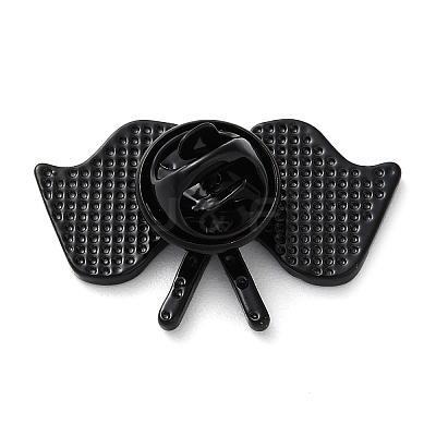 Black Alloy Brooches JEWB-H025-03EB-05-1