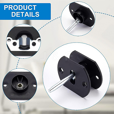 6 Sets Plastic Furniture Connector AJEW-BC0003-41-1