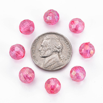Transparent Acrylic Beads MACR-S373-64-C08-1