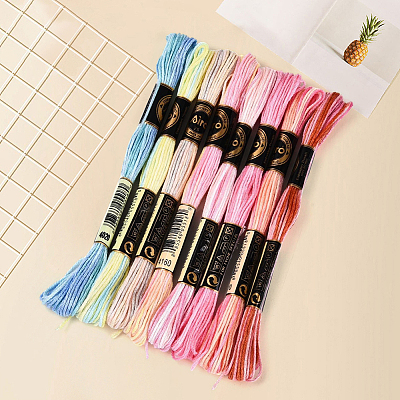 Polyester Embroidery Threads OCOR-WH20074-13A-03A-1