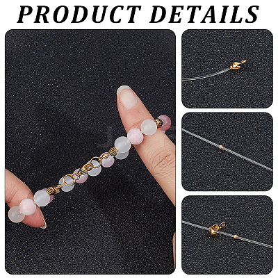 6000Pcs 2 Colors Brass Crimp Beads KK-PA0001-15-1