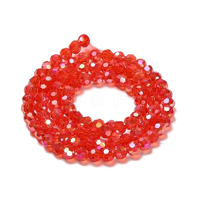 Transparent Glass Beads EGLA-A035-T6mm-B01-1