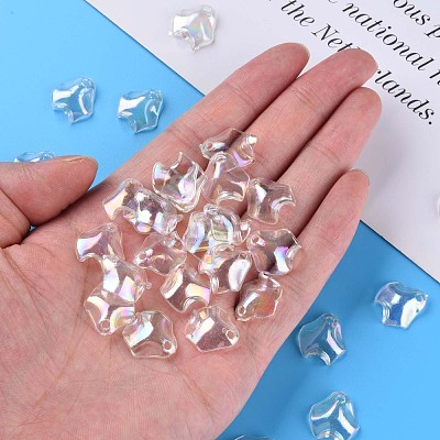 Transparent Acrylic Pendants MACR-S373-106-C-1