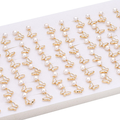 Natural Pearl Dangle Stud Earrings PEAR-N020-05M-1