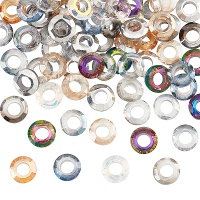 84Pcs 14 Colors Glass Cabochons MRMJ-PH0001-70-1
