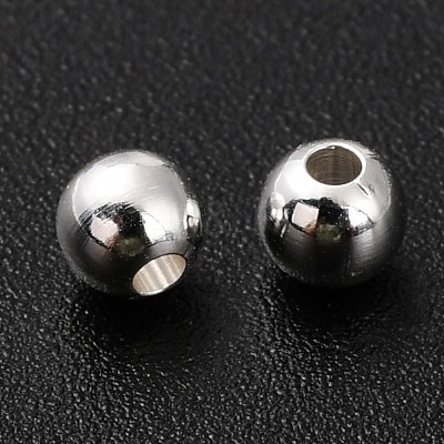 Brass Beads KK-H759-24B-S-1