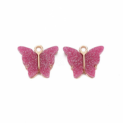 Resin Pendants PALLOY-T081-01F-RS-1
