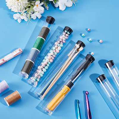 Transparent PC Plastic Bead Storage Tubes LS-AJEW-WH0673-21B-1