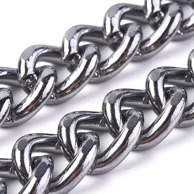 Iron Cuban Link Chains CH-R013-14x10x3-B-1