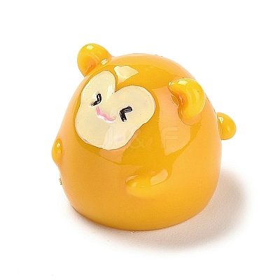 Cute Resin Animal Ornaments RESI-I052-01D-1