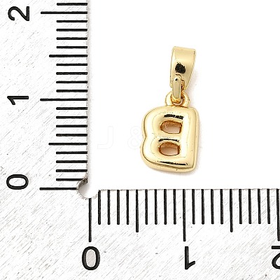 Brass Letter Charms KK-G554-22G-B-1