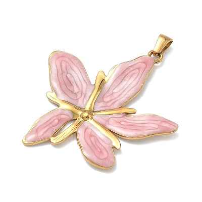 304 Stainless Steel Pendants STAS-D224-07G-04-1