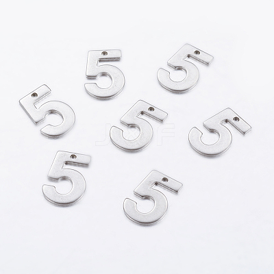 Tarnish Resistant 201 Stainless Steel Pendants STAS-F128-01P-5-1
