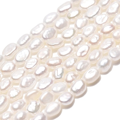 Natural Cultured Freshwater Pearl Beads Strands PEAR-N014-02B-01-1