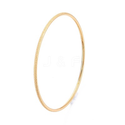 304 Stainless Steel Plain Bangles For Women BJEW-N033-03G-1