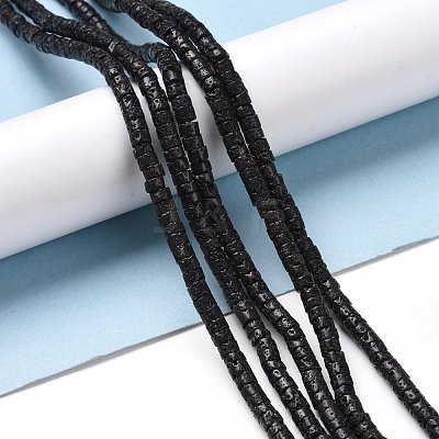Natural Lava Rock Beads Strands G-M394-03B-1