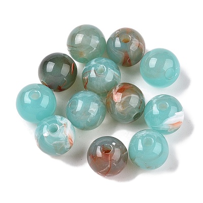 Opaque Acrylic Beads OACR-N137-37D-1