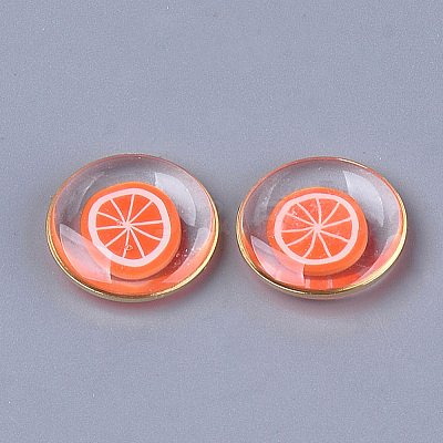 Epoxy Resin Cabochons X-RESI-S360-07A-1