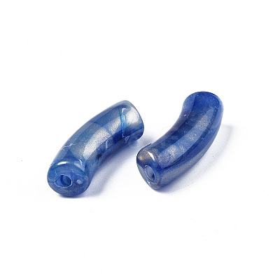 Opaque Acrylic Beads X-MACR-N009-019-1