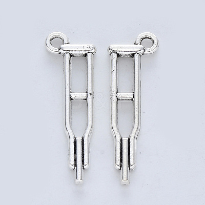 Tibetan Style Alloy Pendants TIBE-R316-088AS-RS-1