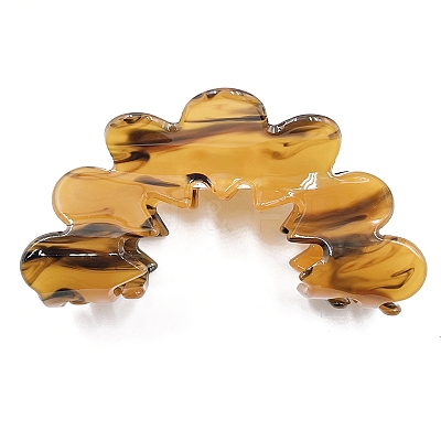 Hollow Wave Acrylic Large Claw Hair Clips PW-WG83869-07-1