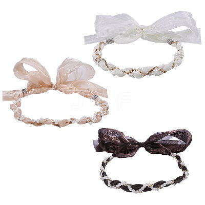 3Pcs 3 Colors Nylon Hat Bands DIY-CA0007-93-1