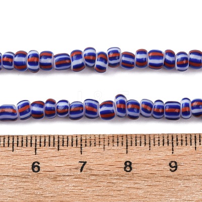 Handmade Lampwork Beads Strands X-BLOW-K001-01A-16-1