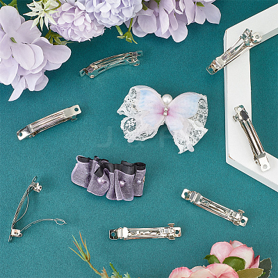 Iron Hair Barrette Findings IFIN-SC0001-63C-1