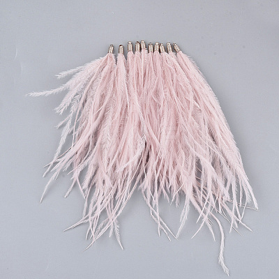 Ostrich Feather Tassel Big Pendant Decorations FIND-S302-08B-1