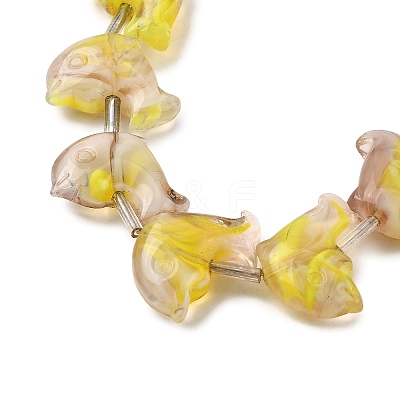 Handmade Lampwork Beads Strands LAMP-G167-01-1