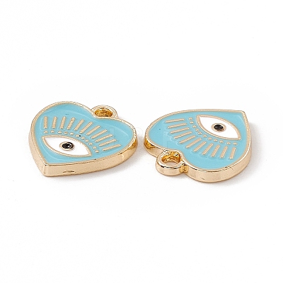 Alloy Enamel Pendants ENAM-K066-08E-1