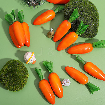 Foam Simulation Carrot DJEW-WH0039-89-1