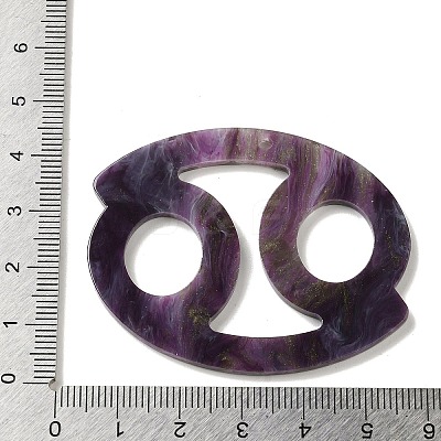 Acrylic Keychain Pendants SACR-S608-04K-02-1