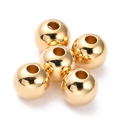 Brass Beads X-KK-WH0063-05G-02-1