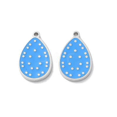 304 Stainless Steel Charms STAS-M102-36P-1