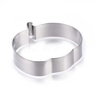 Tarnish Resistant 304 Stainless Steel Cookie Cutters DIY-E012-81-1