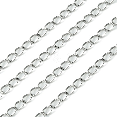 Tarnish Resistant 304 Stainless Steel Twisted Chains CHS-H007-61B-1
